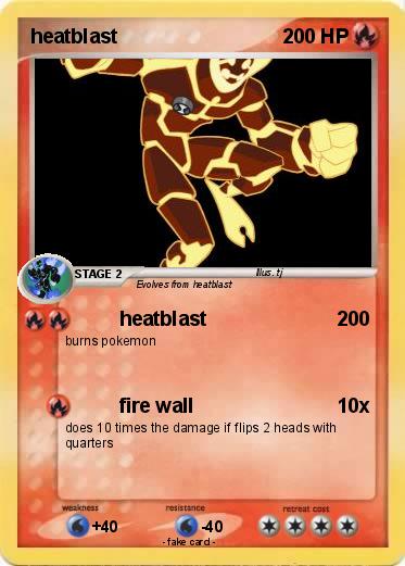 Pokemon heatblast
