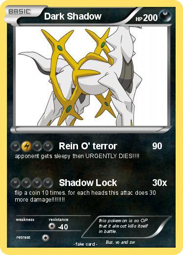Pokemon Dark Shadow