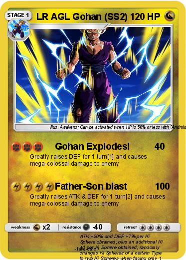 Pokemon LR AGL Gohan (SS2)