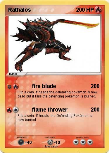Pokemon Rathalos