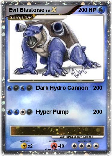 Pokemon Evil Blastoise