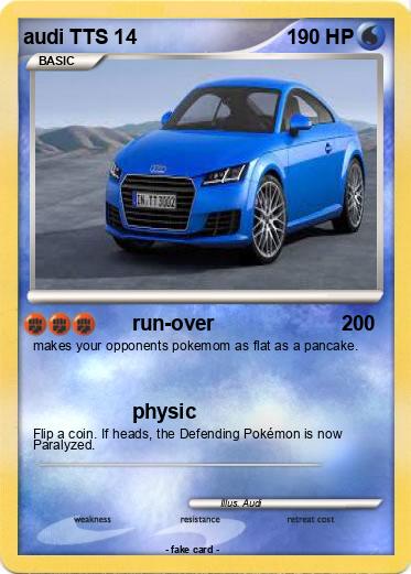 Pokemon audi TTS 14