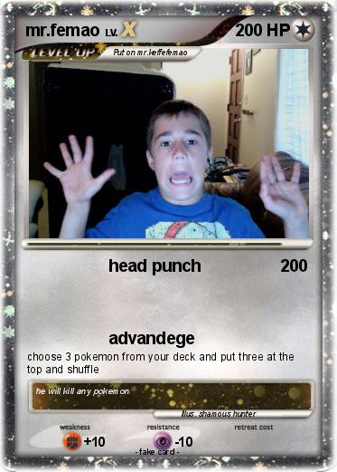 Pokemon mr.femao