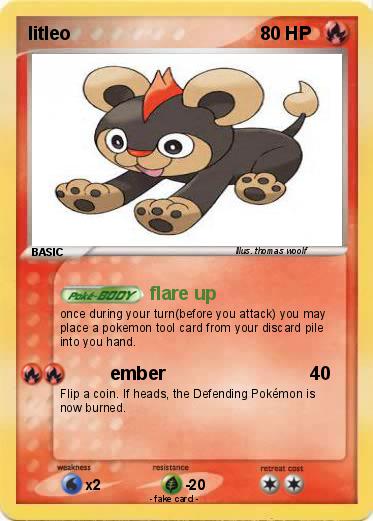 Pokemon litleo