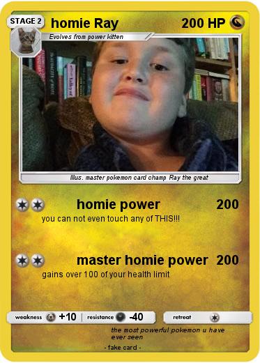 Pokemon homie Ray
