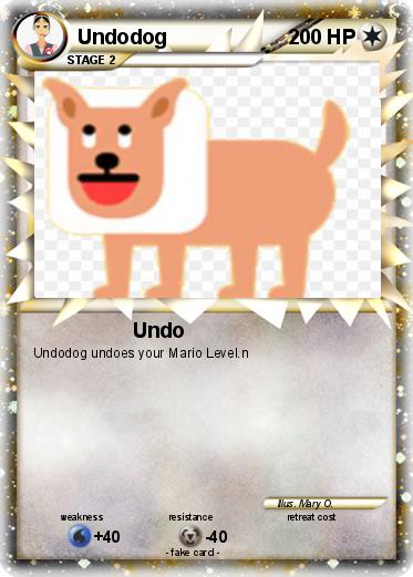 Pokemon Undodog