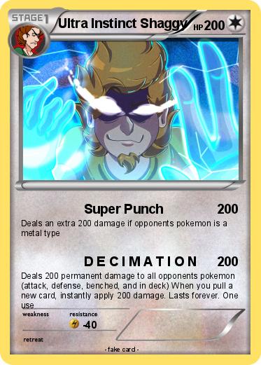Pokemon Ultra Instinct Shaggy