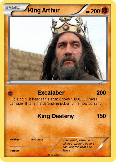 Pokemon King Arthur