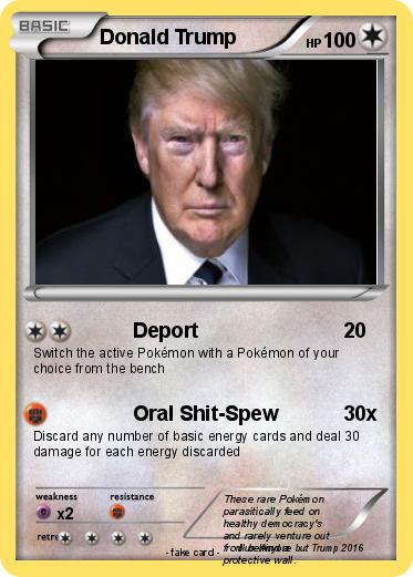 Pokemon Donald Trump