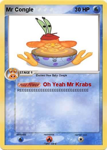 Pokemon Mr Congle
