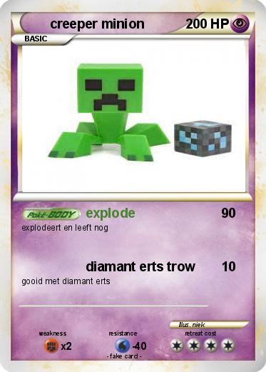 Pokemon creeper minion