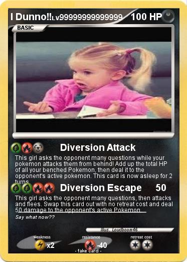 Pokemon I Dunno!!