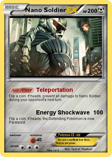 Pokemon Nano Soldier