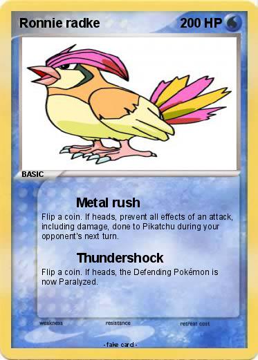 Pokemon Ronnie radke