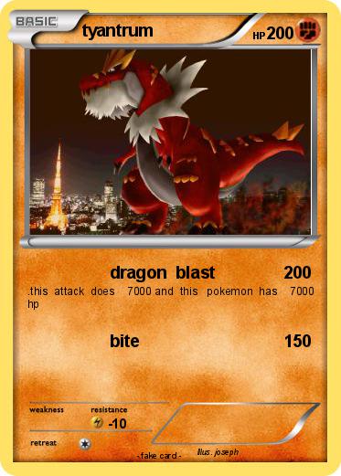 Pokemon tyantrum