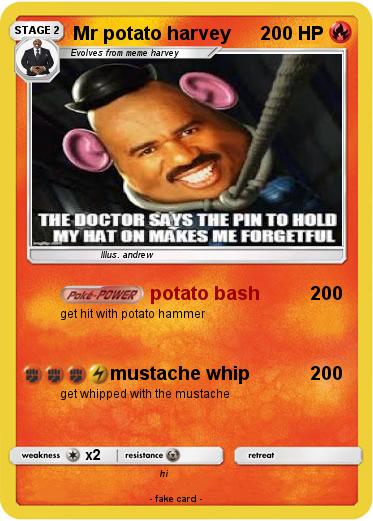 Pokemon Mr potato harvey