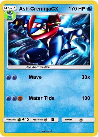 Pokemon Ash-GreninjaGX