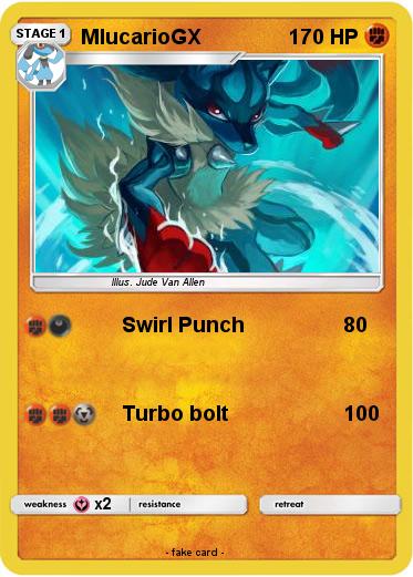 Pokemon MlucarioGX