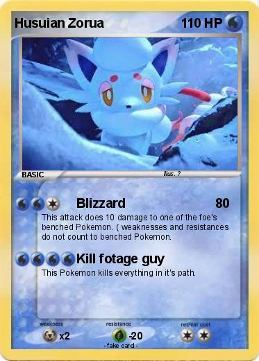 Pokemon Husuian Zorua
