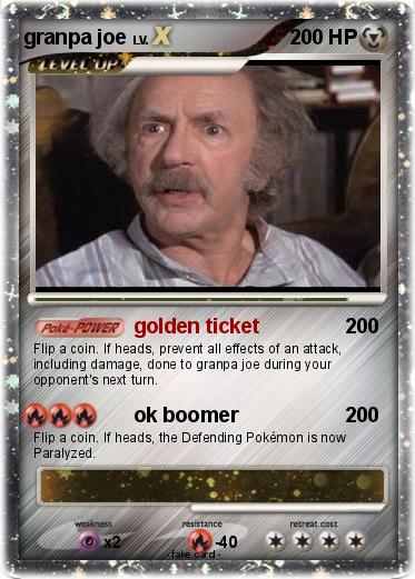 Pokemon granpa joe