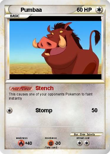 Pokemon Pumbaa