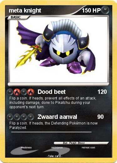 Pokemon meta knight