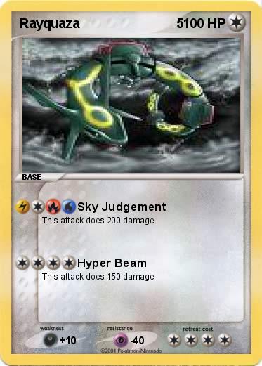 Pokemon Rayquaza                           5 