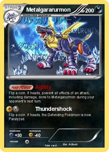 Pokemon Metalgararurmon