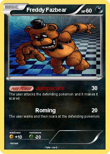 Pokemon Freddy Fazbear