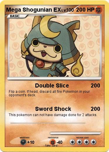 Pokemon Mega Shogunian EX
