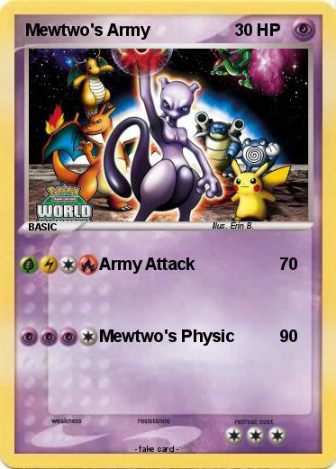 Pokemon Mewtwo's Army