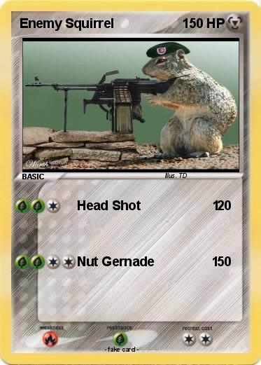 Pokemon Enemy Squirrel