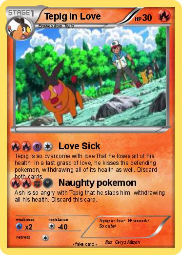 Pokemon Tepig In Love