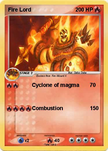 Pokemon Fire Lord
