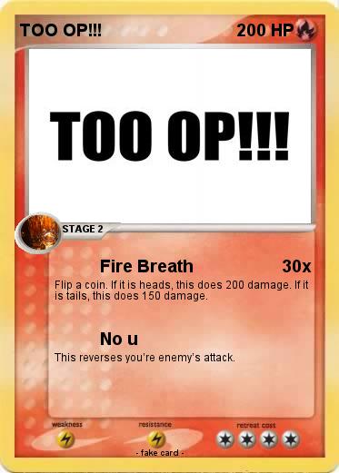 Pokemon TOO OP!!!