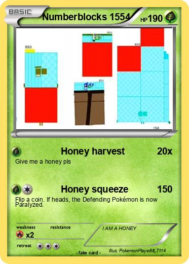 Pokemon Numberblocks 1554