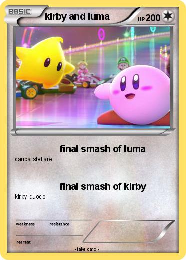 Pokemon kirby and luma