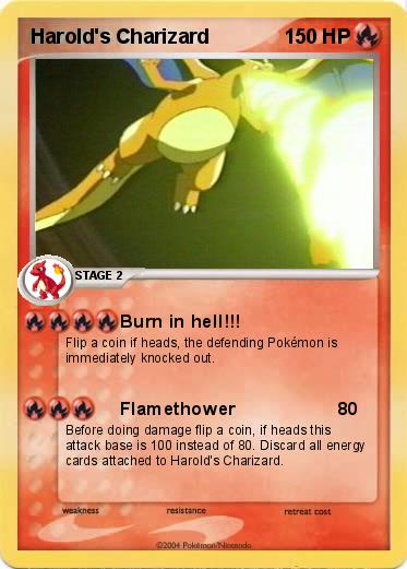 Pokemon Harold's Charizard