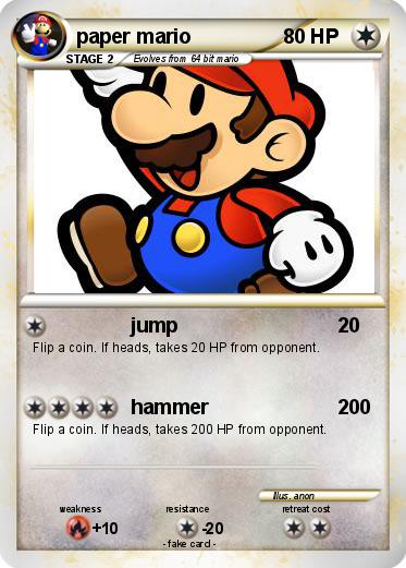 Pokemon paper mario