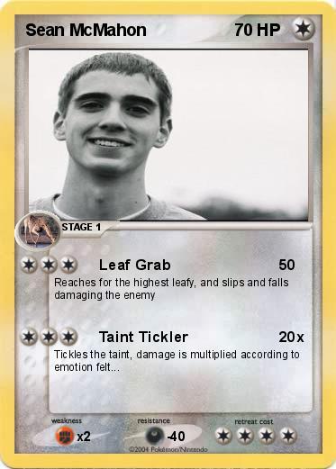 Pokemon Sean McMahon