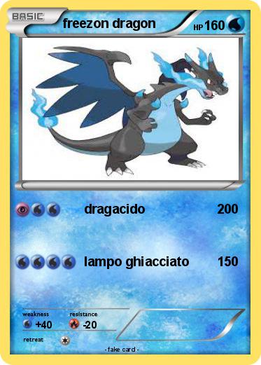 Pokemon freezon dragon