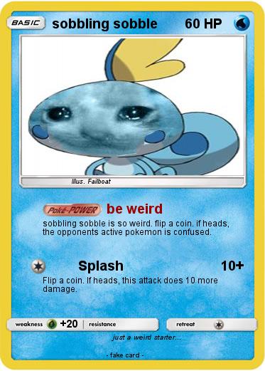 Pokemon sobbling sobble