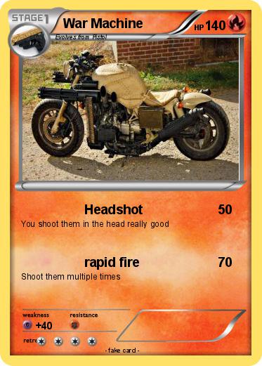 Pokemon War Machine