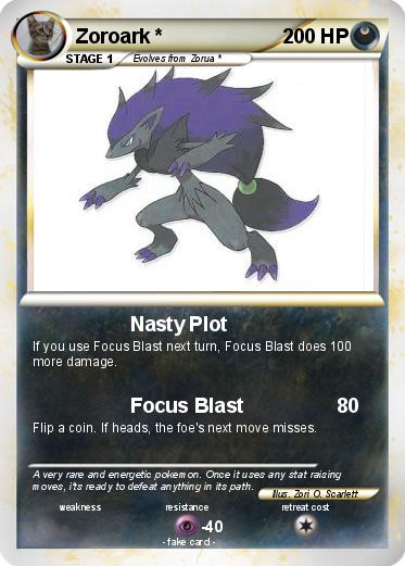 Pokemon Zoroark *