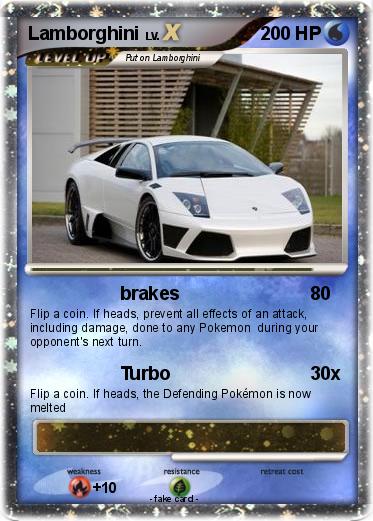 Pokemon Lamborghini