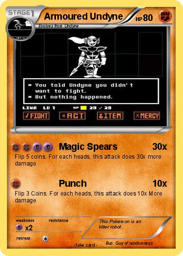 Pokemon Armoured Undyne