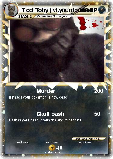 Pokemon Ticci Toby (lvl.yourdoomed