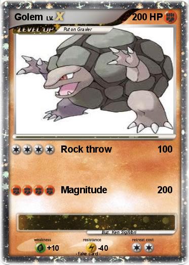 Pokemon Golem