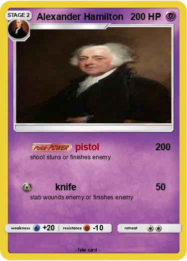 Pokemon Alexander Hamilton