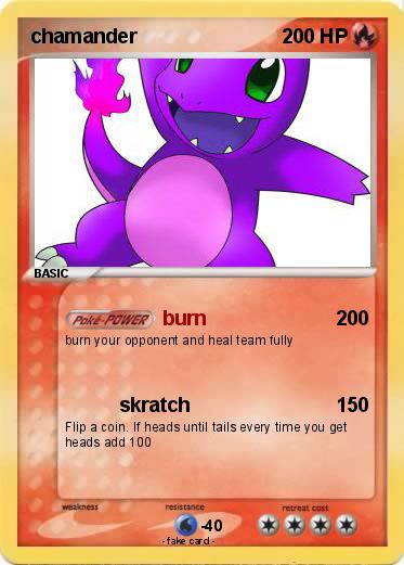 Pokemon chamander